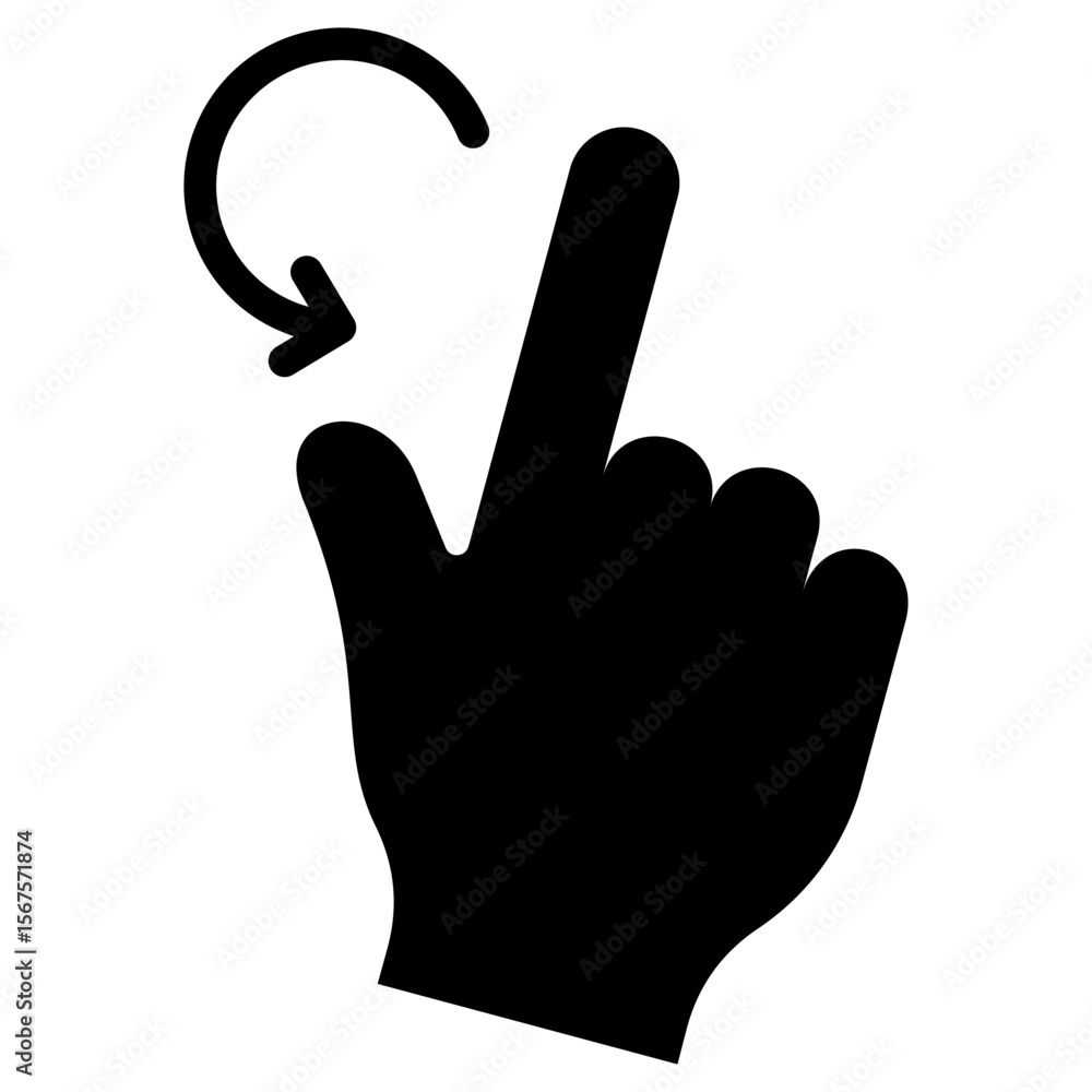 Obraz premium Rotate Icon