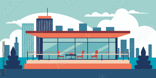 modern city skyline