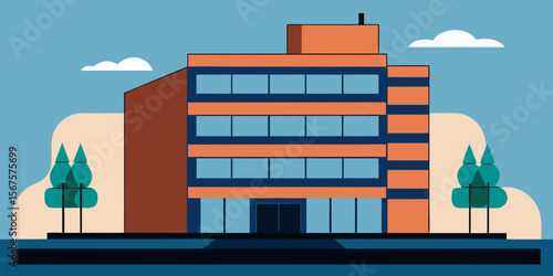 modern building in the city