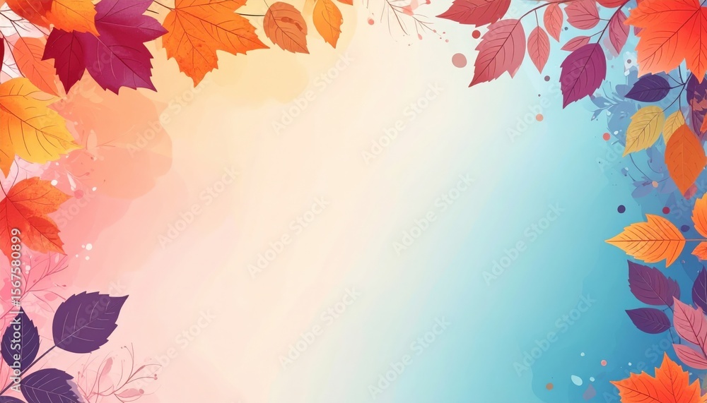 Autumn leaves falling nature scene graphic background colorful environment artistic view seasonal concept Autumn leaves falling nature scene graphic background colorful environment artistic view seasonal concept