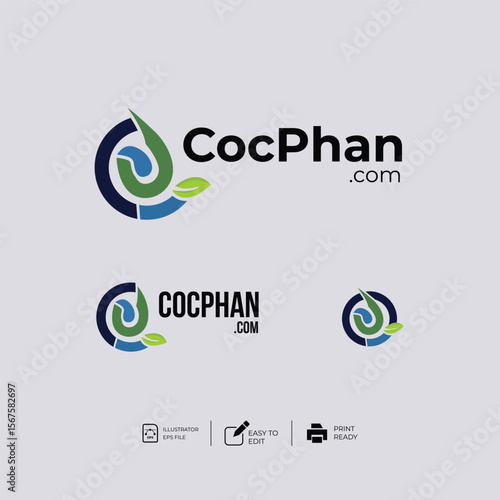 Logo template design ideas vector