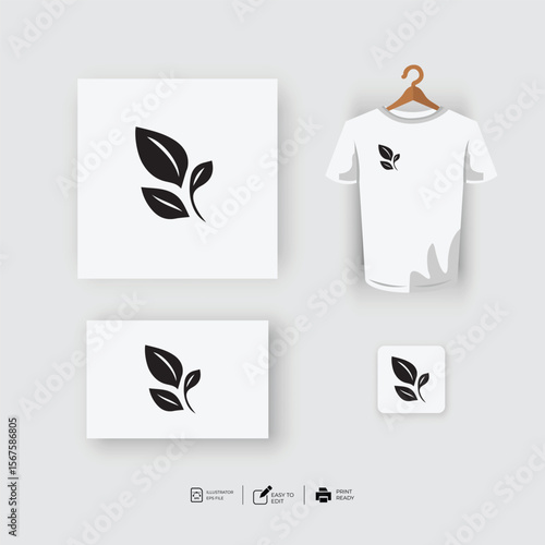 Logo template design ideas vector
