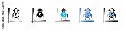 Accelerator Icon Pack Multistyle Illustration