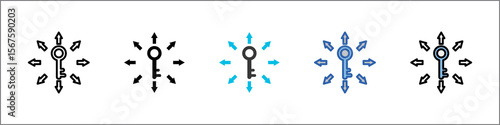 Opportunity Icon Pack Multistyle Illustration