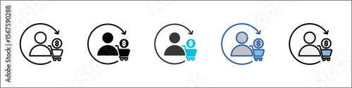 Consumer Icon Pack Multistyle Illustration