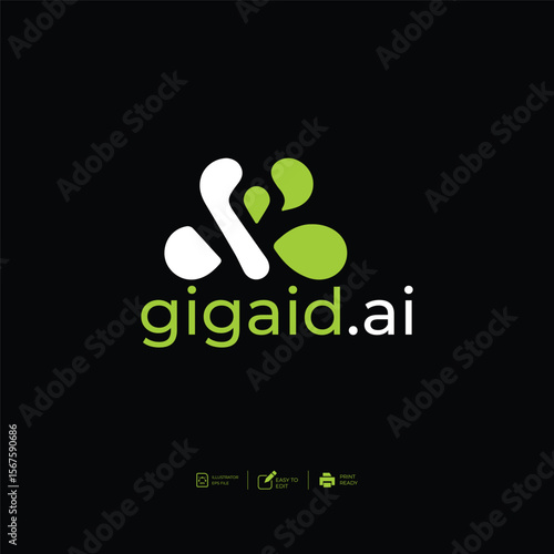 Logo template design ideas vector