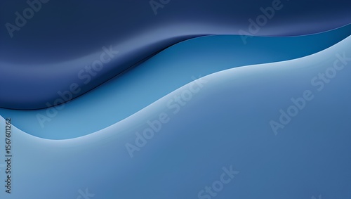 ブルーグラデーション Blue Gradient（Generative AI）