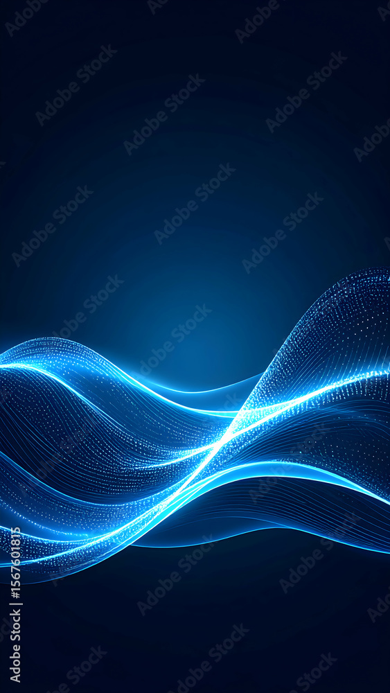 Blue Abstract Wave Background. (3) Blue Abstract Wave Background. (3)