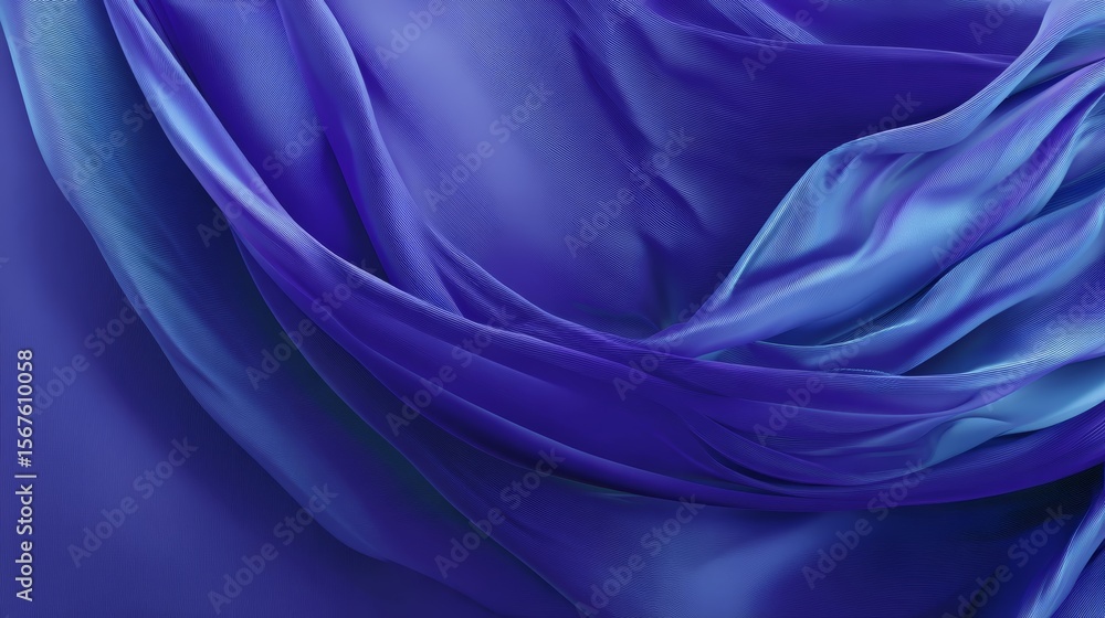 Fototapeta premium Dynamic Minimalist Drapery Background