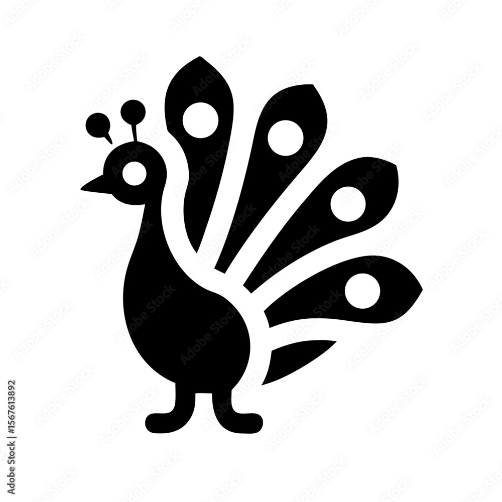 Fototapeta premium bright yellow duck, stylized feather pattern, simple geometric shapes, modern minimalist art style, vibrant colors, digital illustration 