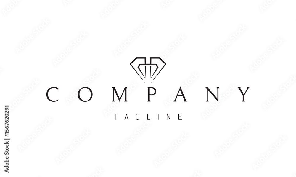 A vector logo featuring an abstract image a diamond shaped silhouette with the letter H placed at its center in a clean, geometric style. A vector logo featuring an abstract image a diamond shaped silhouette with the letter H placed at its center in a clean, geometric style.
