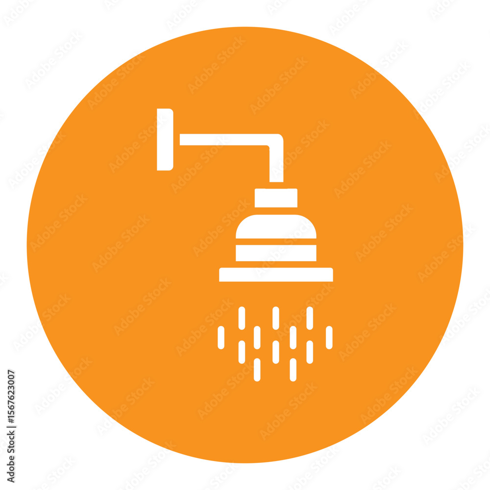 Fototapeta premium Shower Icon