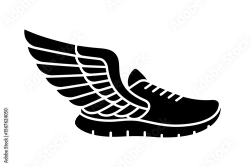 Swift Wings Running Shoe Design with Feathered Flight Concept