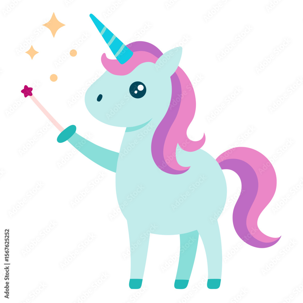 Naklejka premium funny horse cartoon