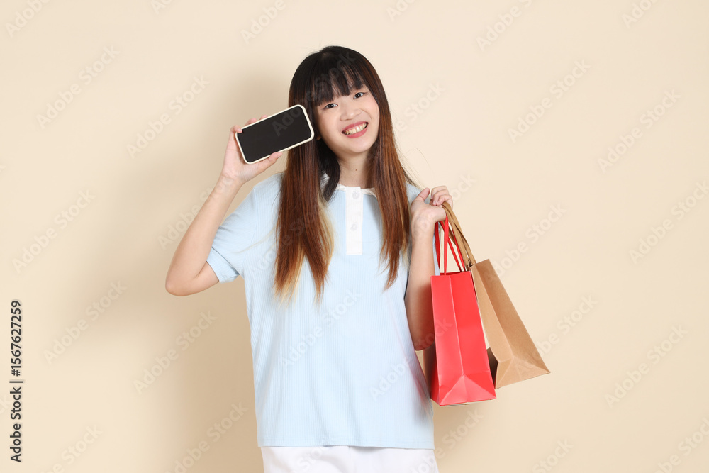 20s Asian Woman in casual clothes 20s Asian Woman in casual clothes