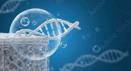 Cellular hydration, DNA support, and skin regeneration