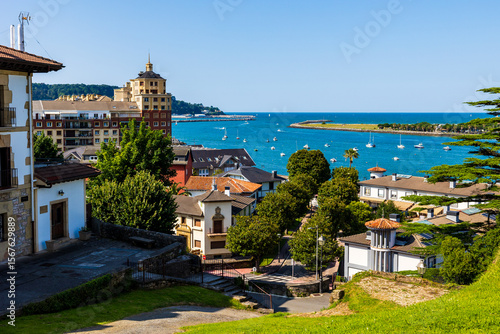 Building Overlooking the Bay of Txingudi in Hondarribia