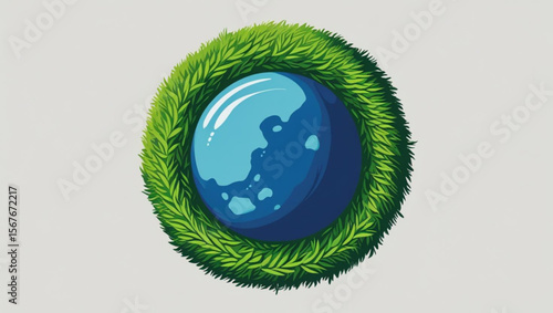 abstract green background