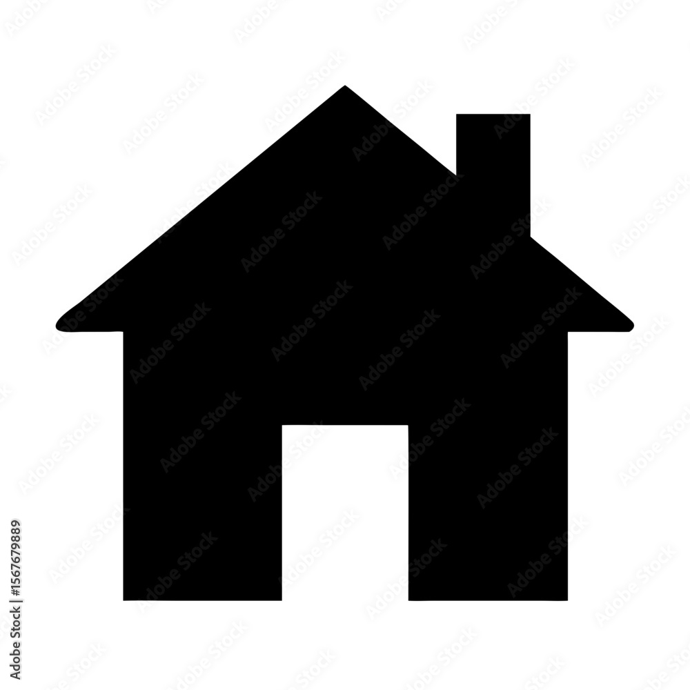 home icon on white background home icon on white background