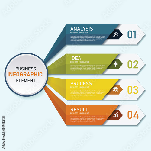 Modern Vector Infographics | Flat Design Elements for Presentations & UI/UX
Fully editable and scalable for print and digital design projects.