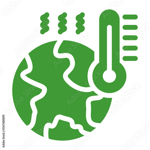 global warming icon