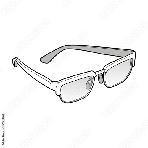 Sunglasses Designs, Illustrator Vector, Streetwear Vector, Shades Illustration, fashion design, glasses drawing, cad design, vector drawing