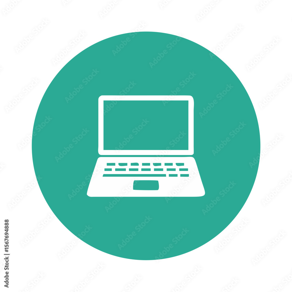 laptop computer icon vector illustration laptop computer icon vector illustration