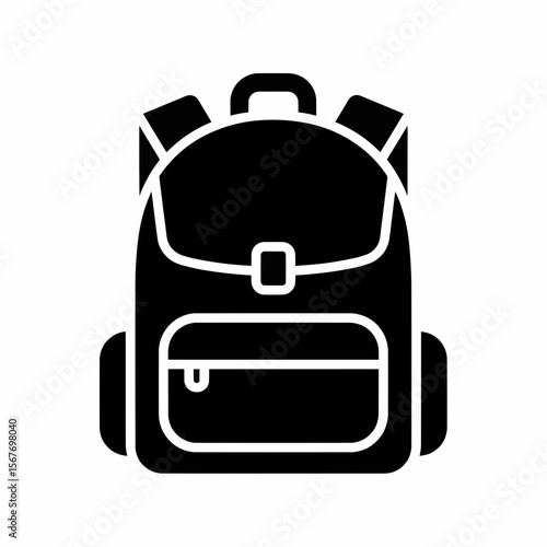 Durable Backpack Icon Versatile Travel & School Bag Design
