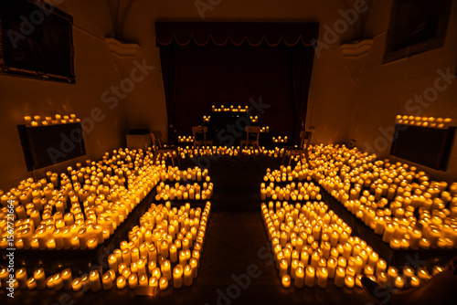 Bild auf Leinwand Candlelight