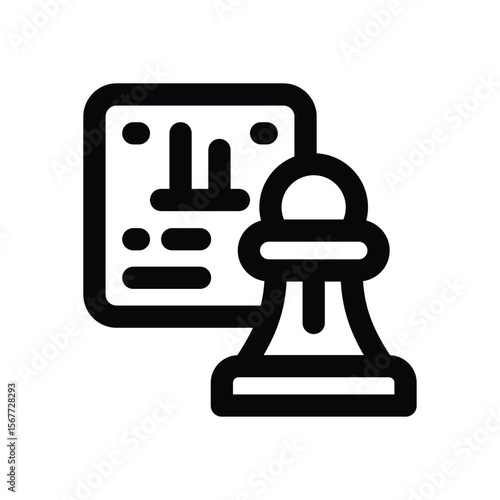 adaptation line icon. Clean and minimalist vector icon for websites, mobile apps, presentations, and logos. Fully scalable and customizable for any project.