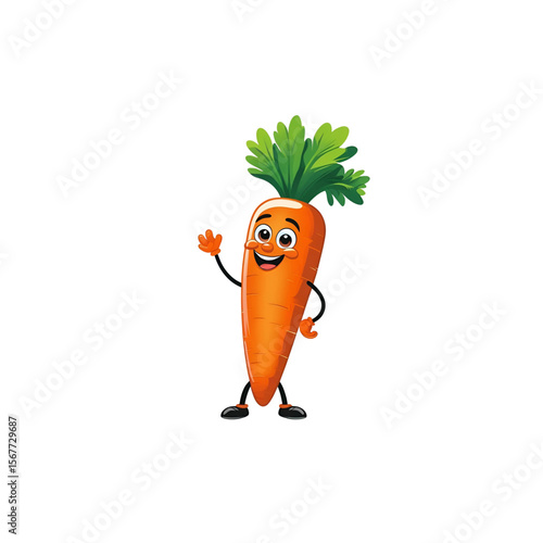 carrot cartoon character