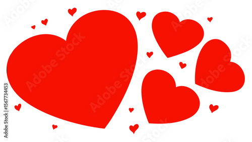 Heart and silhouette vector set featuring couples, families, and emotional poses blended with heart shapes, ideal for love, unity, care, health, and relationship concepts

