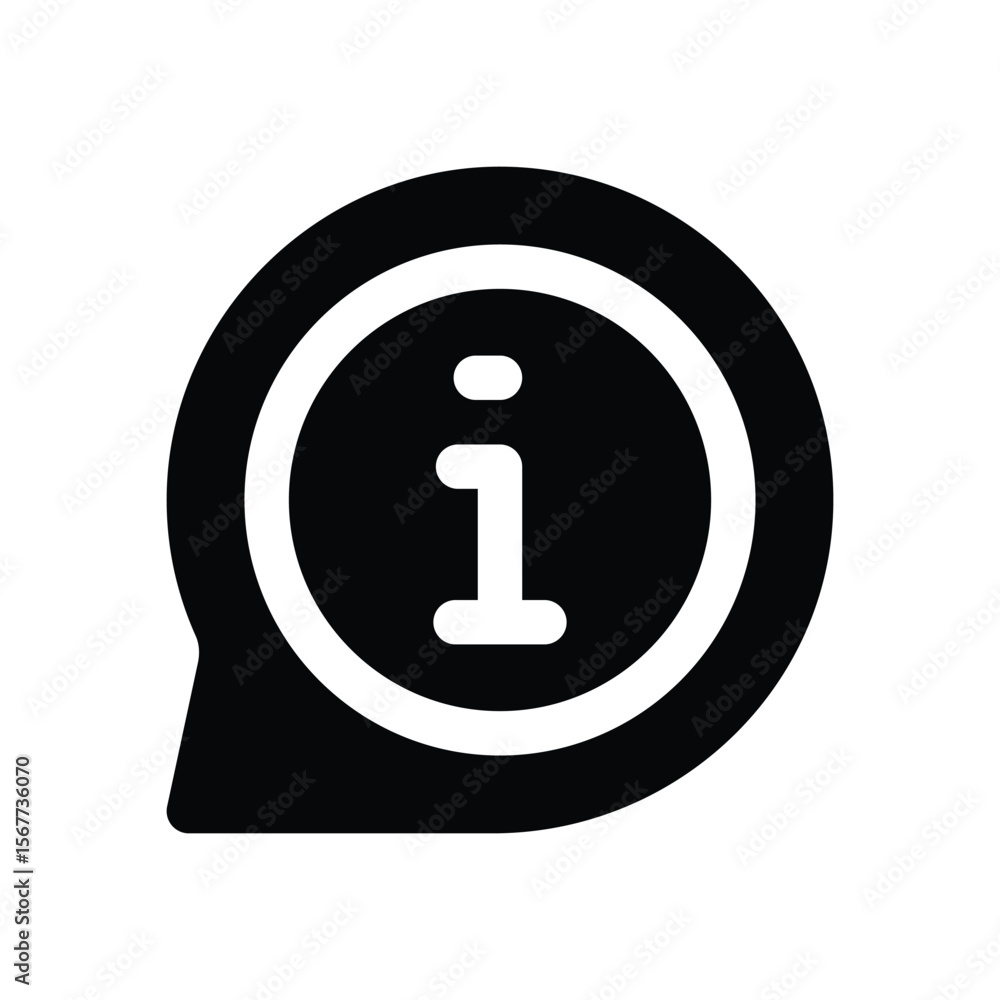 info glyph icon. Strong and solid vector icon for websites, mobile interfaces, presentations, and visual branding. High quality and easy to edit. info glyph icon. Strong and solid vector icon for websites, mobile interfaces, presentations, and visual branding. High quality and easy to edit.