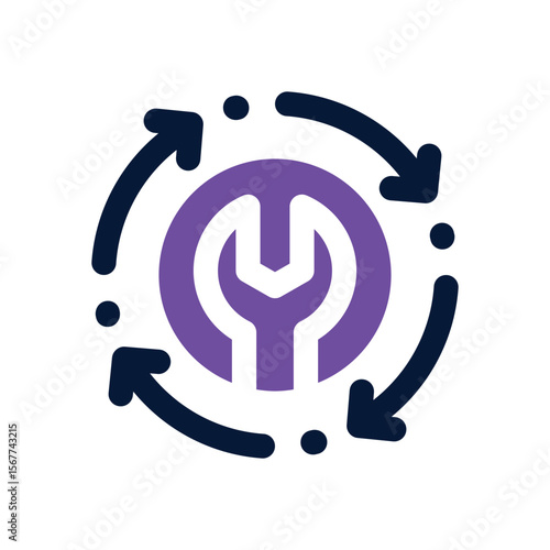 operation system duotone icon. Sleek and modern vector icon for websites, mobile apps, marketing materials, and corporate design. Fully scalable and ready to use.
