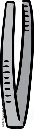 Illustration of forceps
