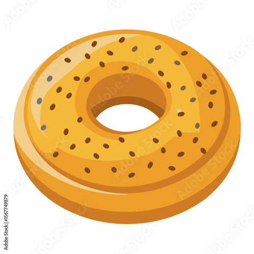 donut isolated on white
