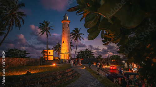 Fotografie Historical Photography from Galle, Sri Lanka – Fort, Colonial Architecture, and