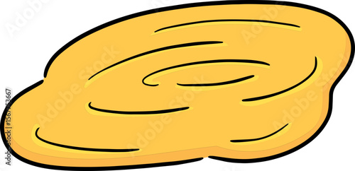 Illustration of omelet
