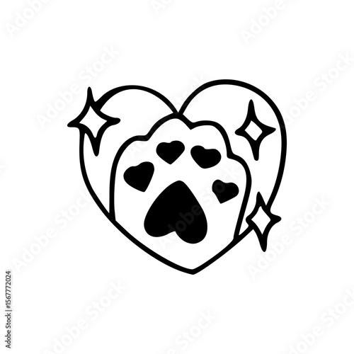 love for pets icon