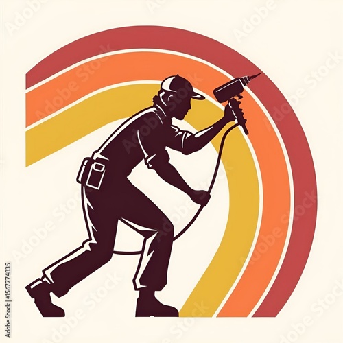 Powering Progress: The Modern Tradesman in Action.