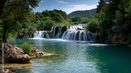 Breathtaking Waterfalls in Krka National Park