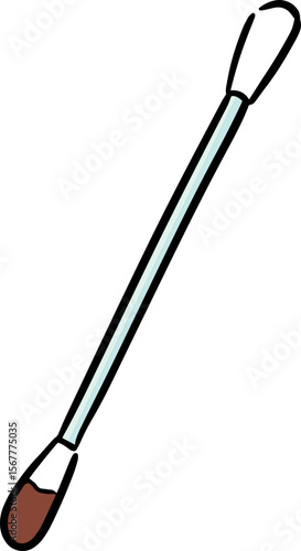 Illustration of povidone iodine cotton
