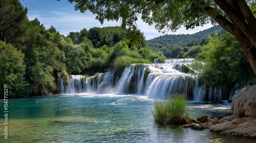 Breathtaking Waterfalls in Krka National Park