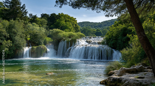 Breathtaking Waterfalls in Krka National Park