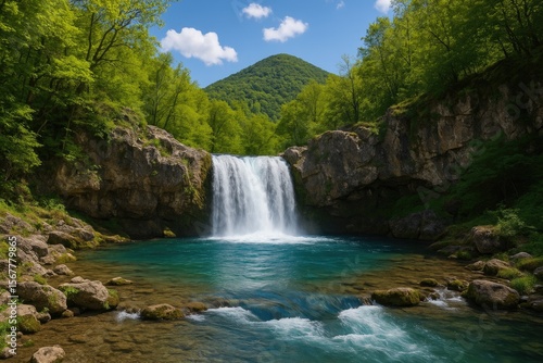 Azure Cascade at Medven Settlement