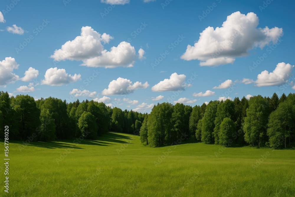 Fototapeta premium Bright Sunshine Day