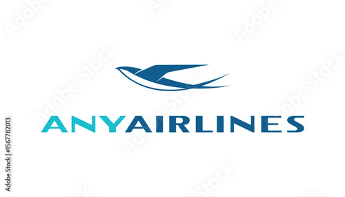 Logotype for airlines or flight companies
