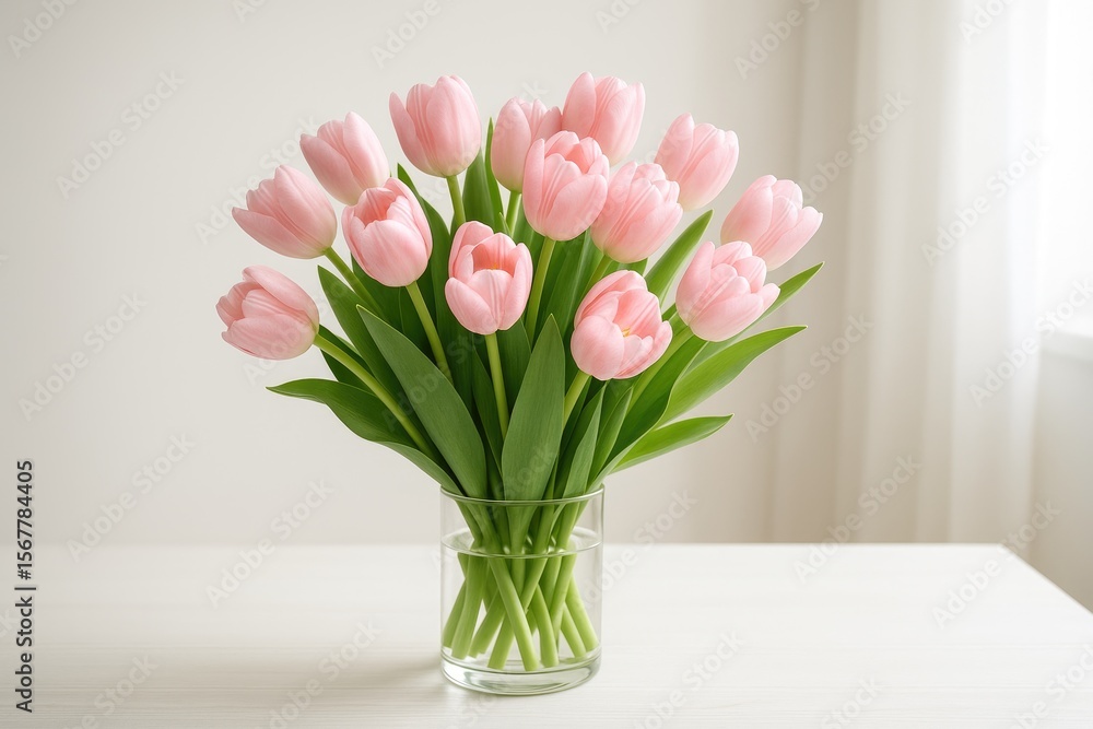 Beautiful floral arrangement featuring tulips for women Beautiful floral arrangement featuring tulips for women