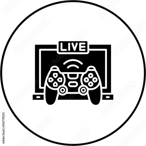 Live gaming Icon