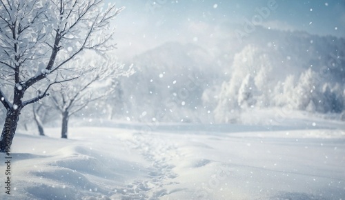 Wallpaper Mural winter christmas background Torontodigital.ca